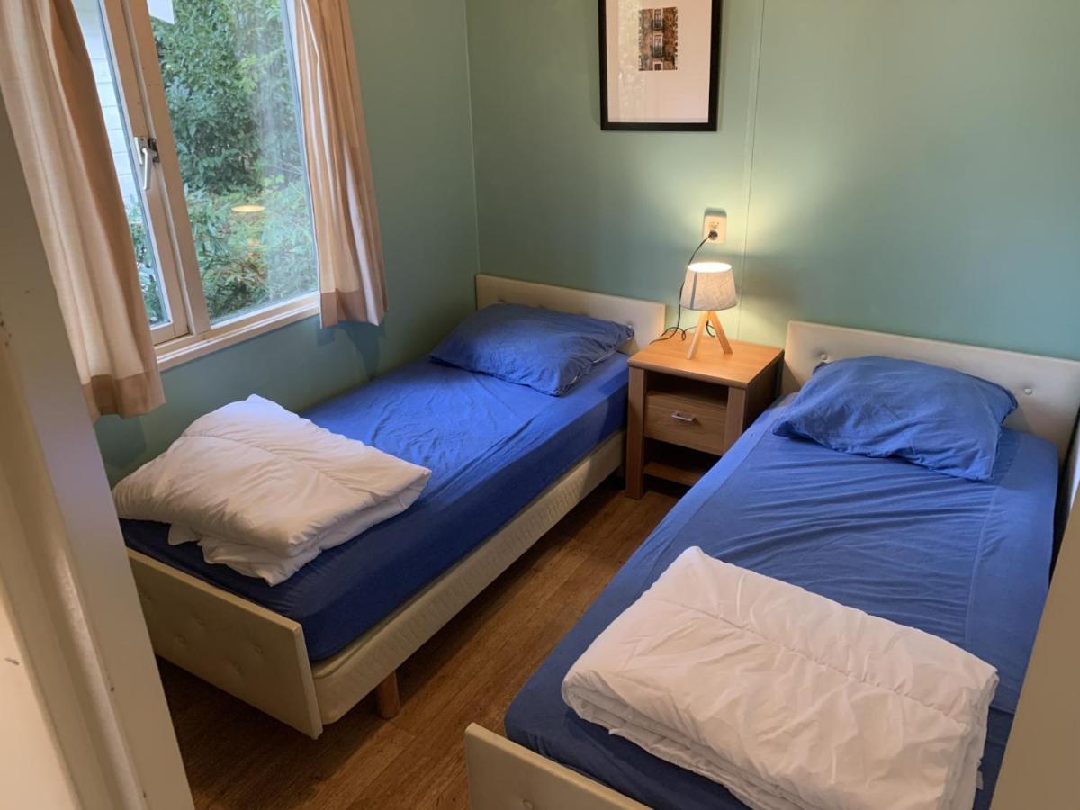 Sfeervolle chalet met terras, H14 De Veldkamp, Epe, voor 4 personen Villa Buitenkant foto